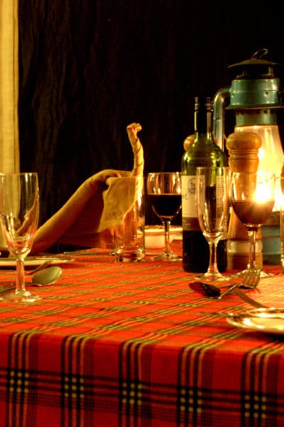 Serengeti-dinner